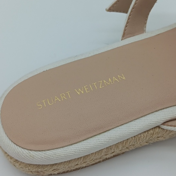 ๐ NWOT Stuart Weitzman Crystal Buckle Espadrilles - Picture 9 of 16